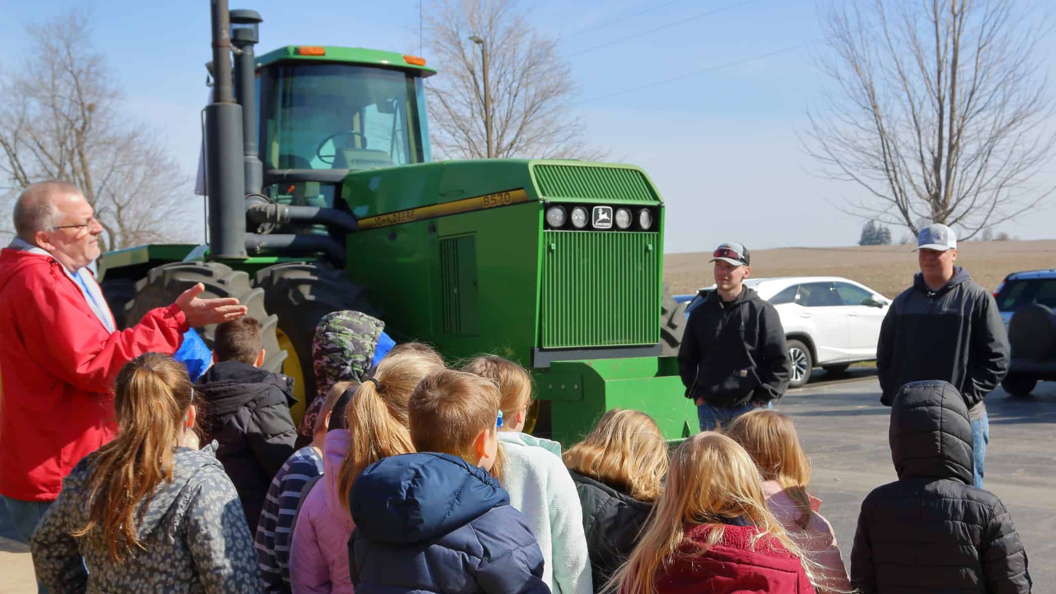 Tractors Serve as a Tool for Agricultural Education
