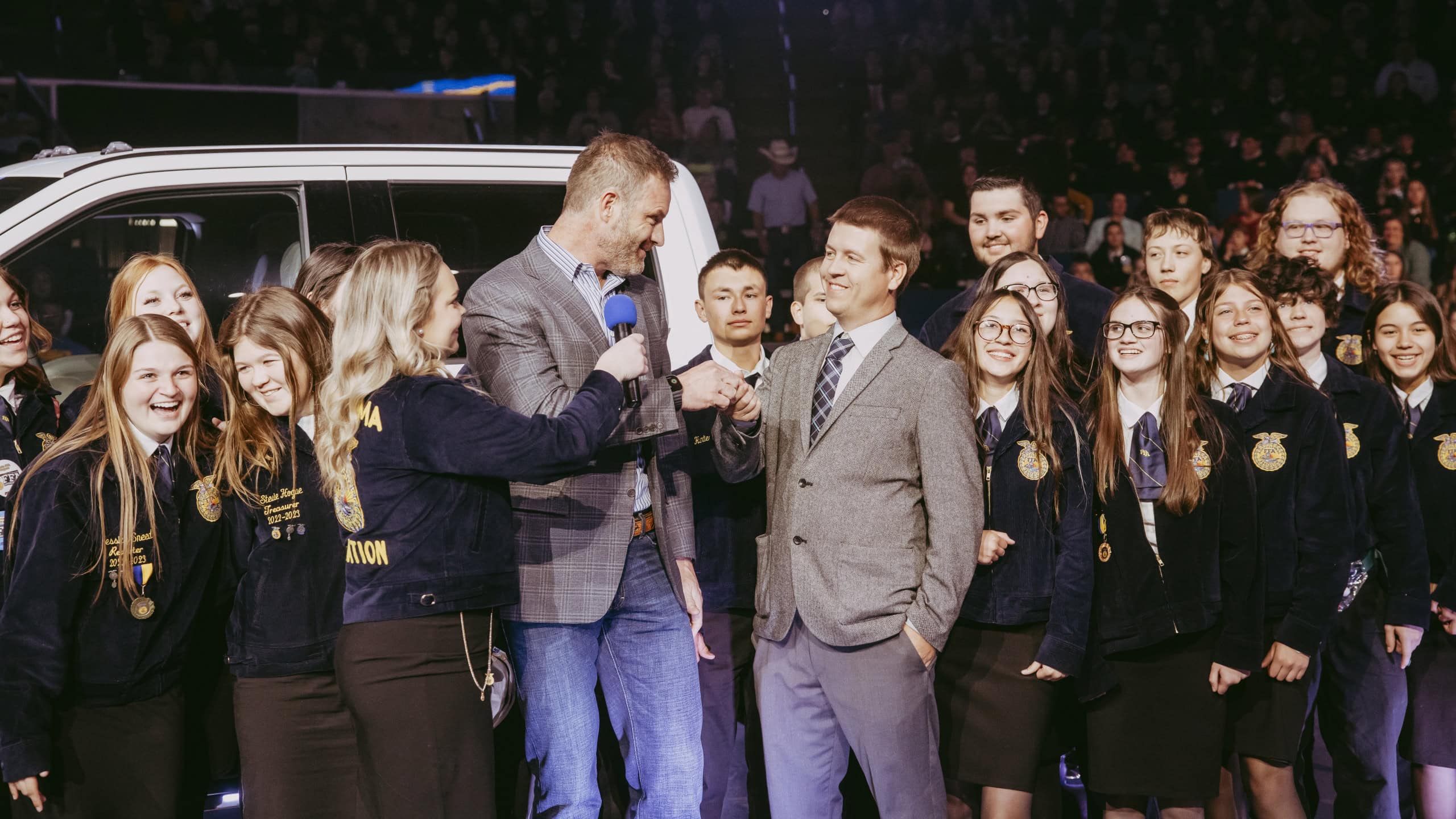 Strother FFA Wins Pickup Prize