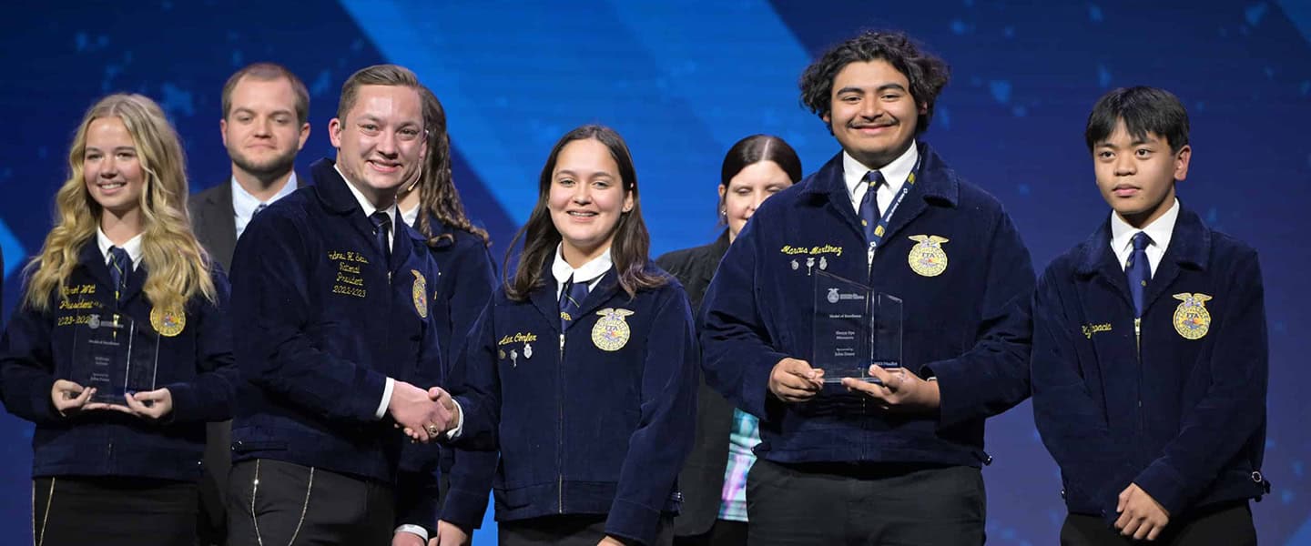 Congrats to the 2024 National Chapter, Agriscience Fair and Proficiency Finalists