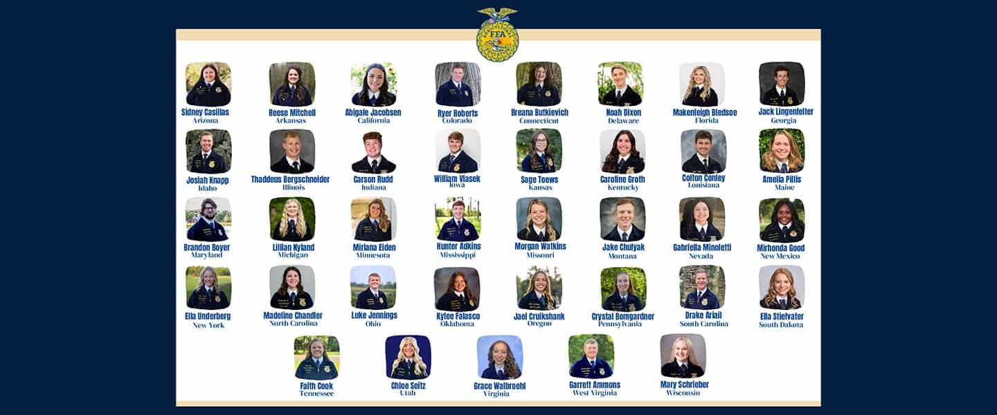 Meet the 37 FFA Members Running for 2024-25 National FFA Office