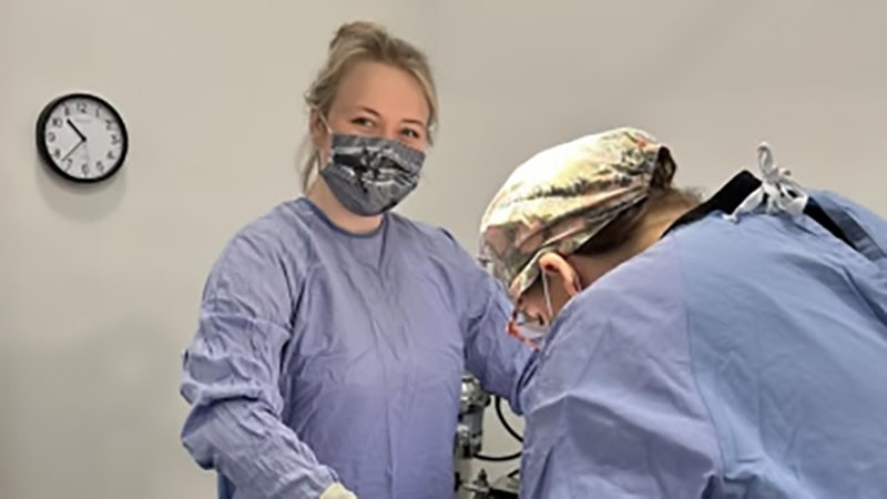 Ellis Rogers Thrives in Veterinary Science