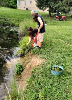 After being awarded a $1,000 SAE grant, Delaney was able to fulfill his statement and make a change within his local environment.
