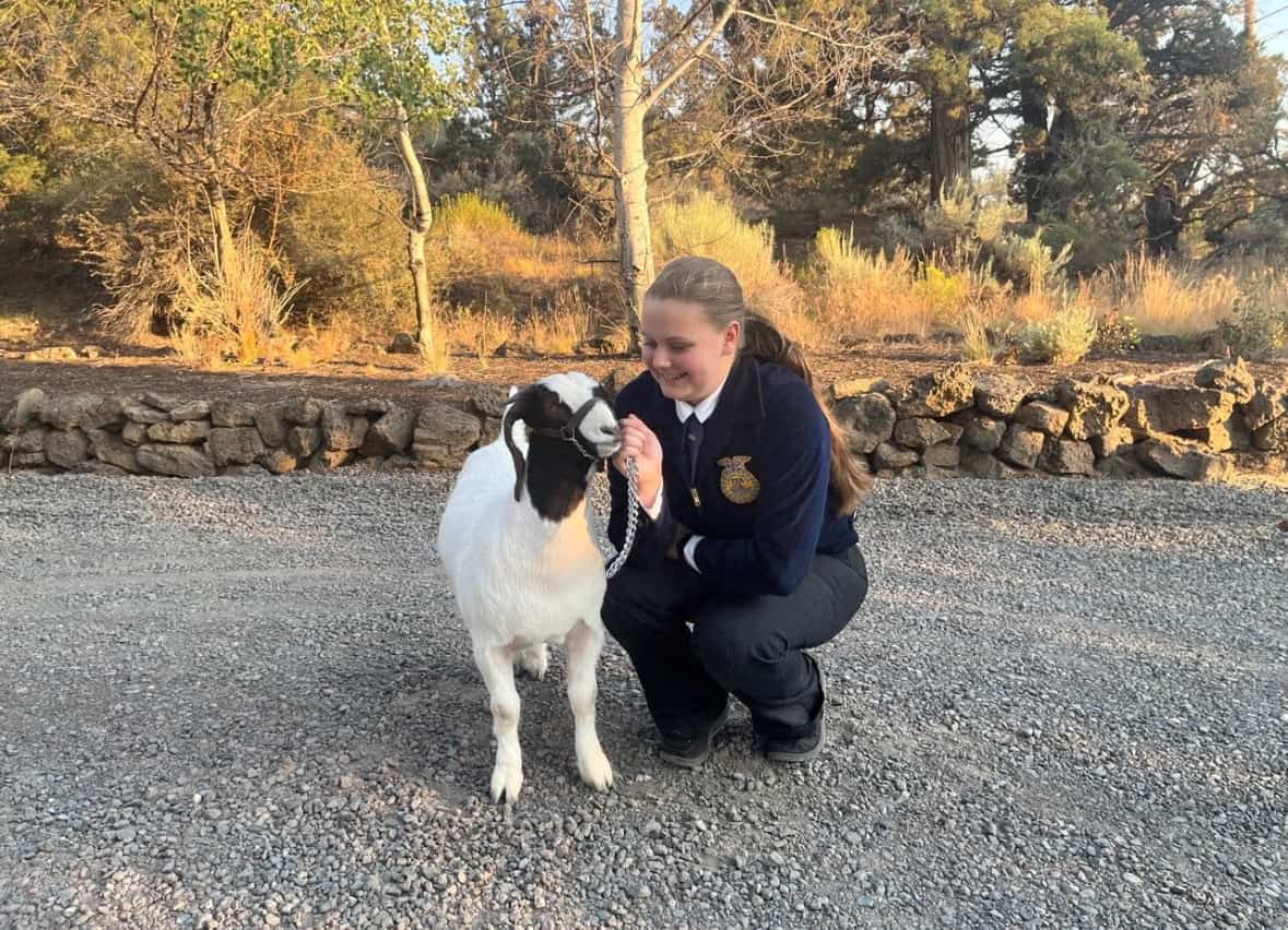 Goats Meet Greatness for This Oregon FFA Member