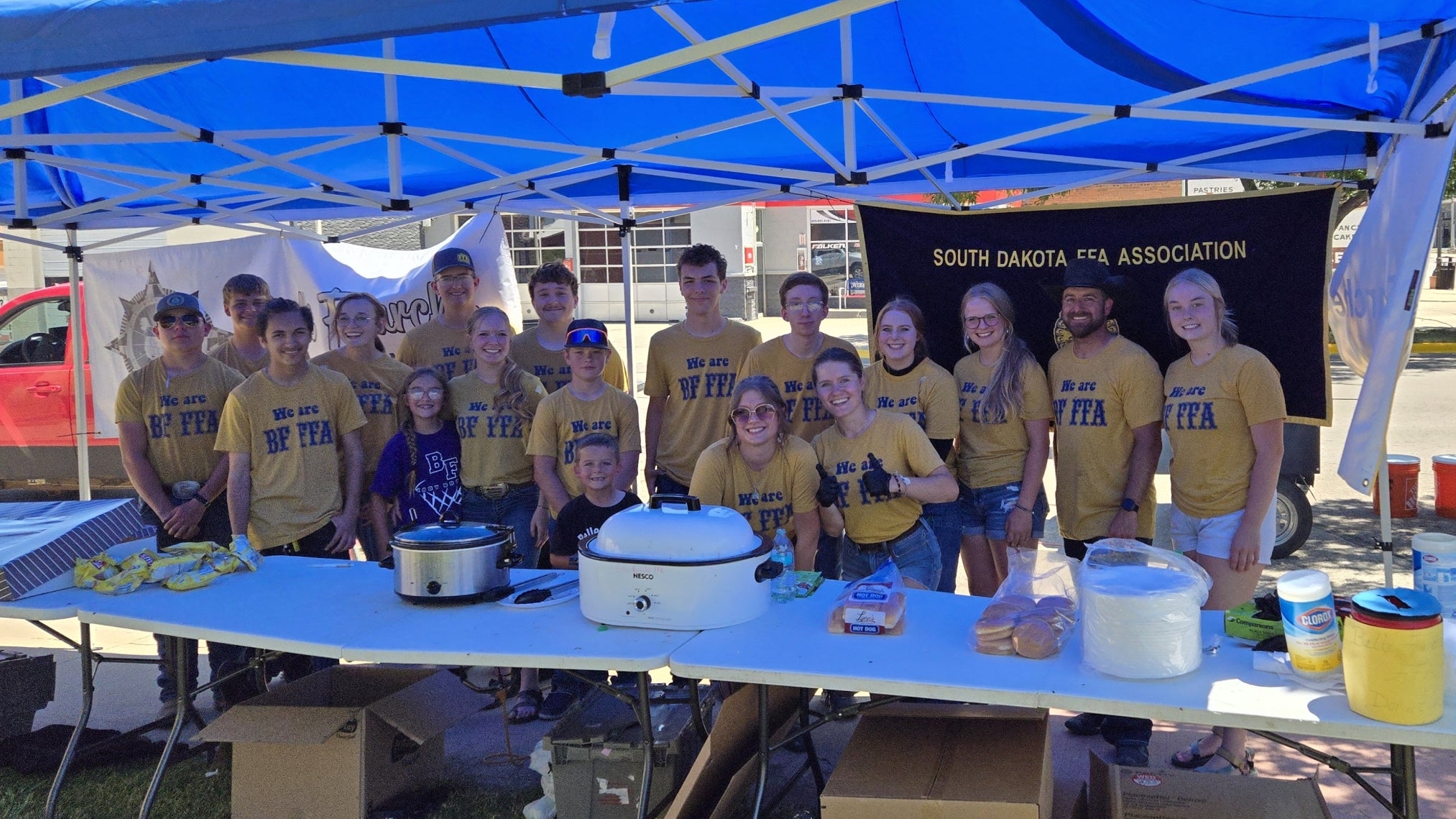 Belle Fourche FFA Feeds Hundreds