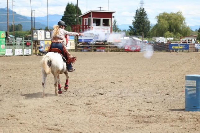Member Finds Her Passion for Mounted Shooting
