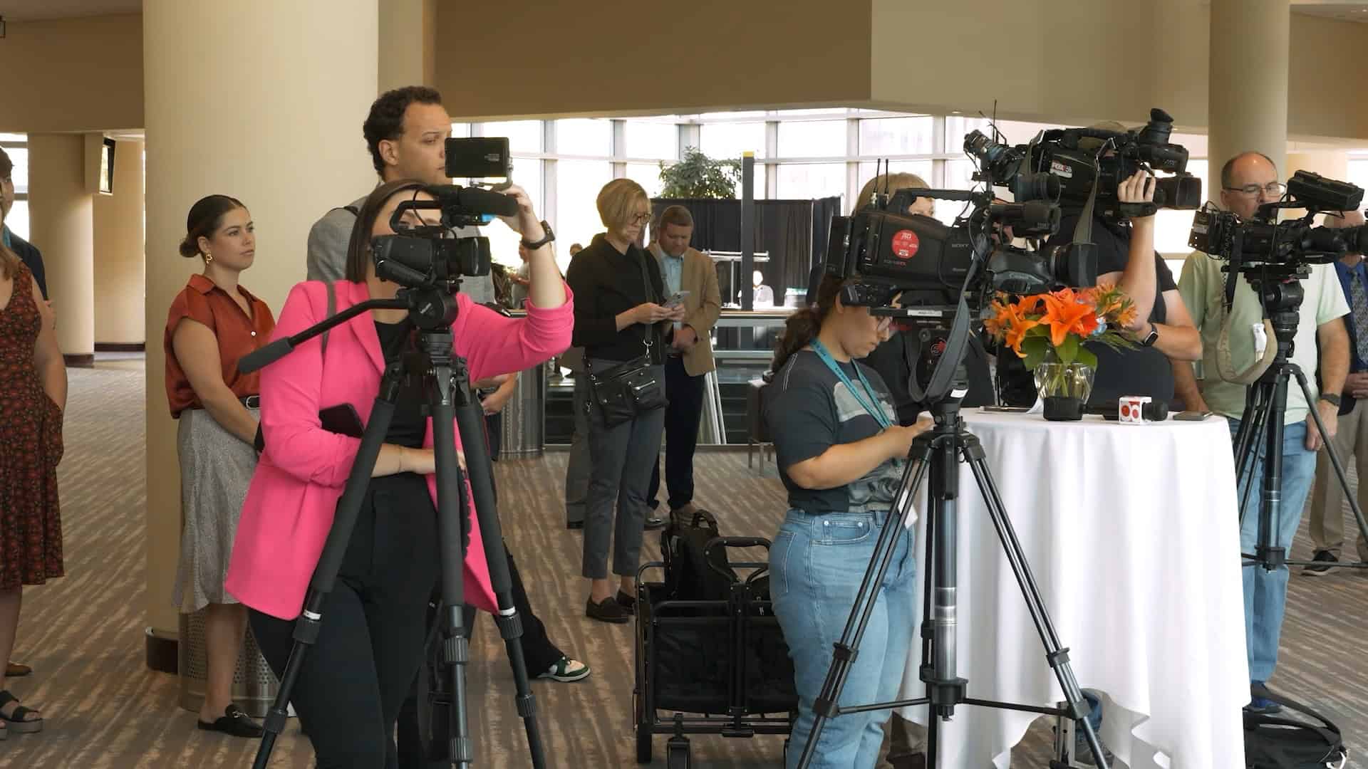 With Kickoff Press Conference, Convention is Underway