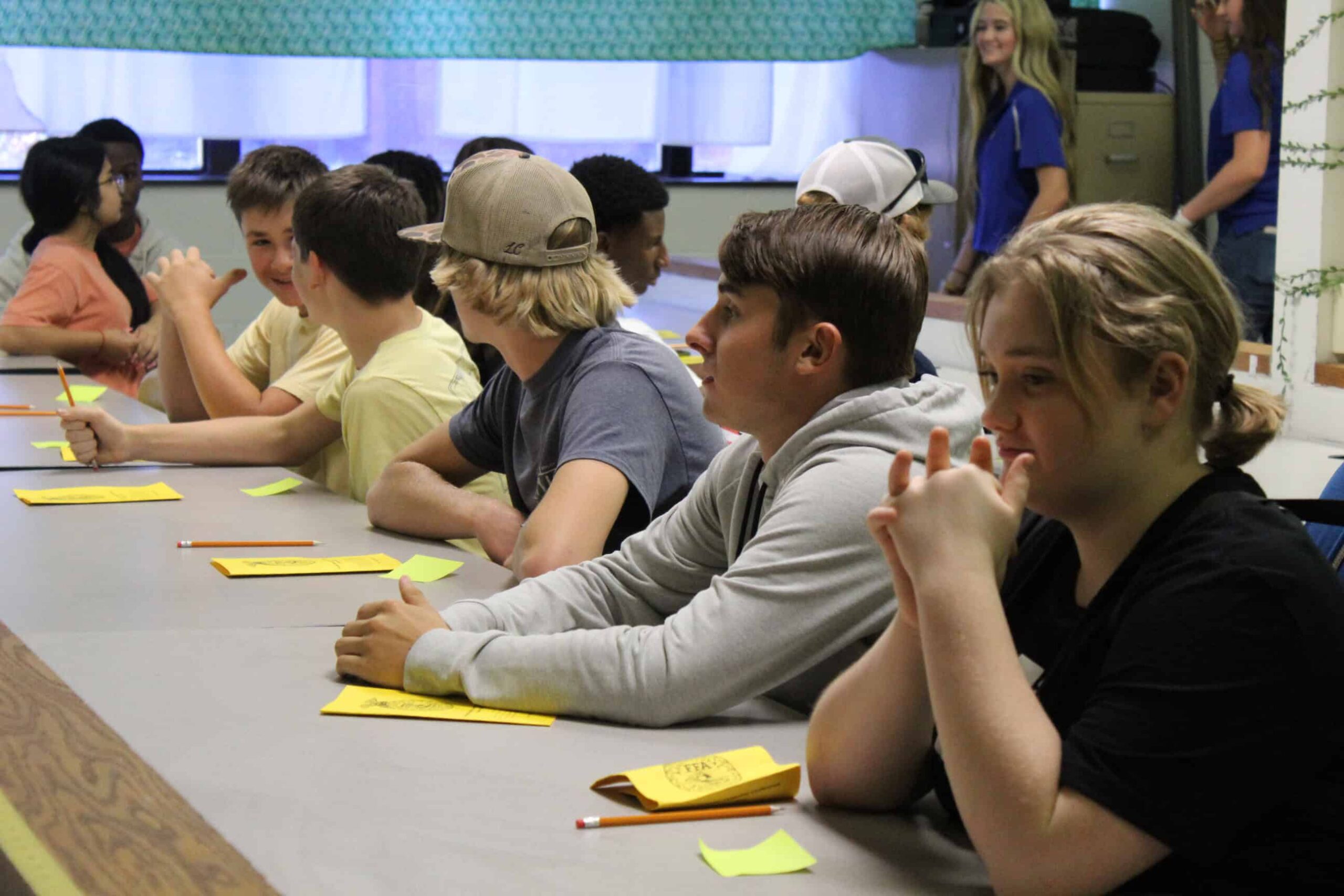 Students at RLC in a workshop.