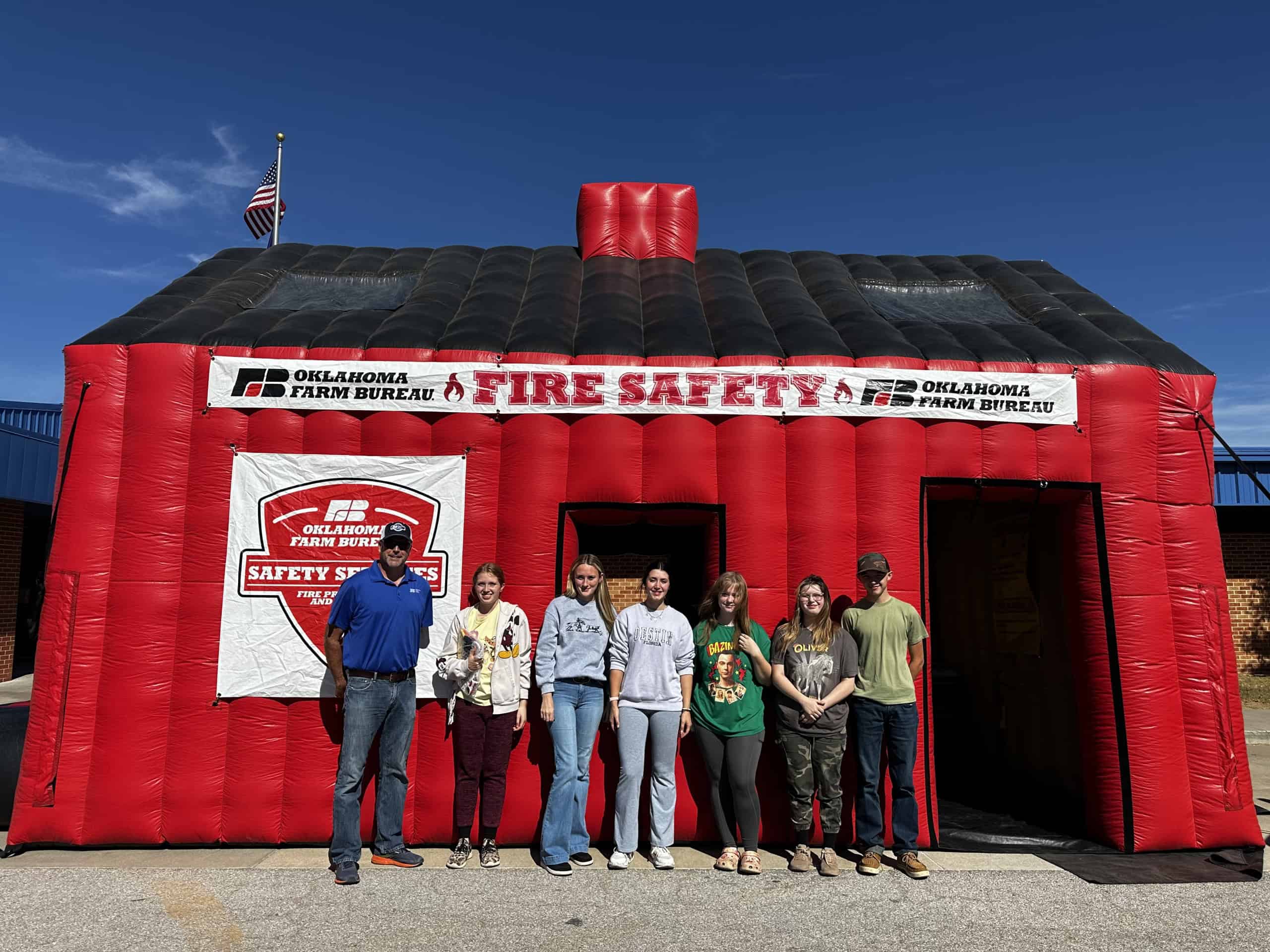 Oklahoma FFA Members Teach Fire Safety