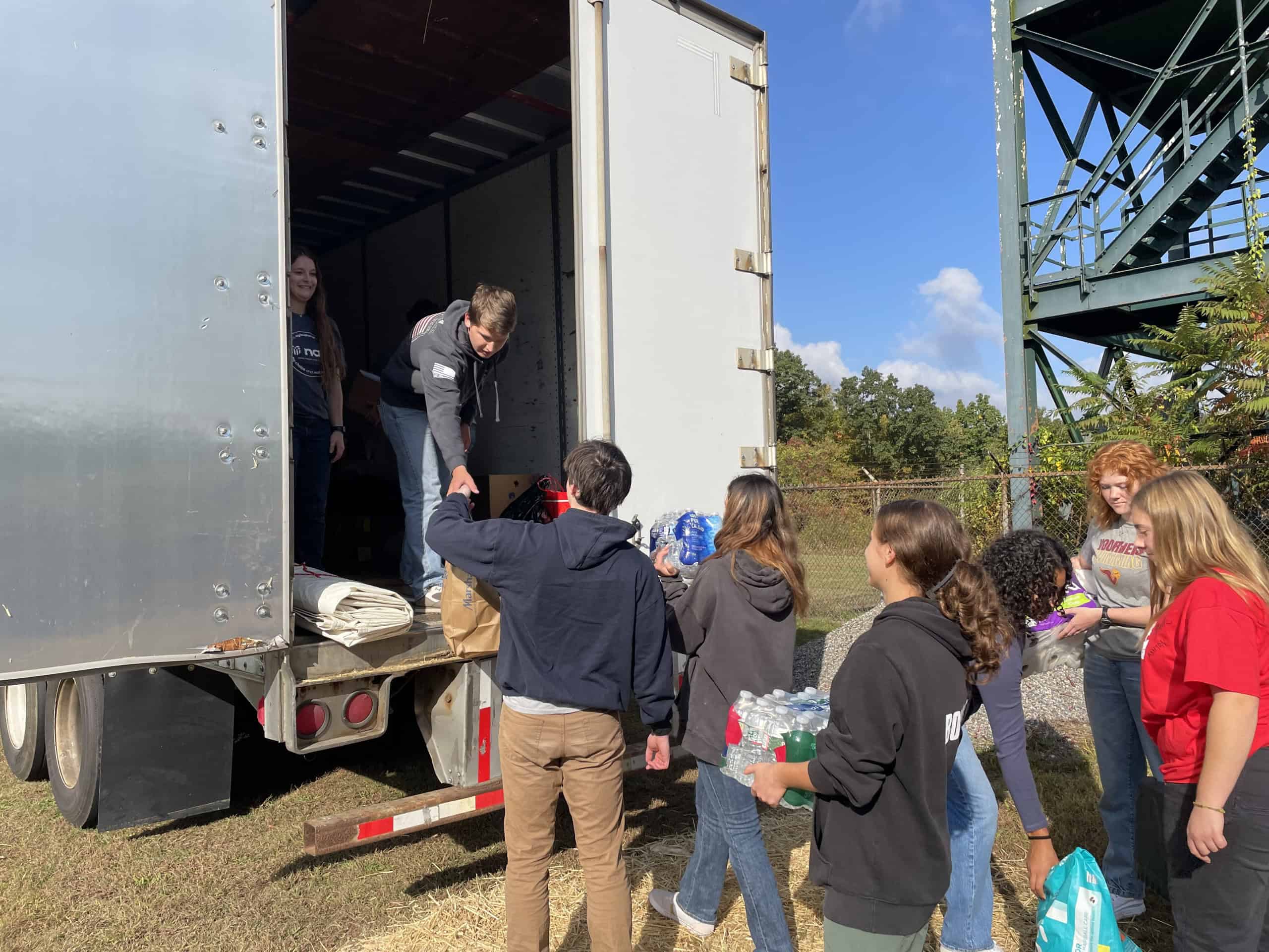 New Jersey FFA Members Help Communities After Hurricane Helene