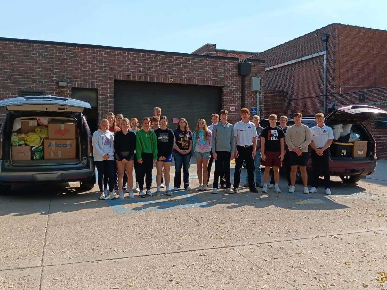 Nebraska FFA Chapters Help Hurricane Victims Find Hope Amid Destruction