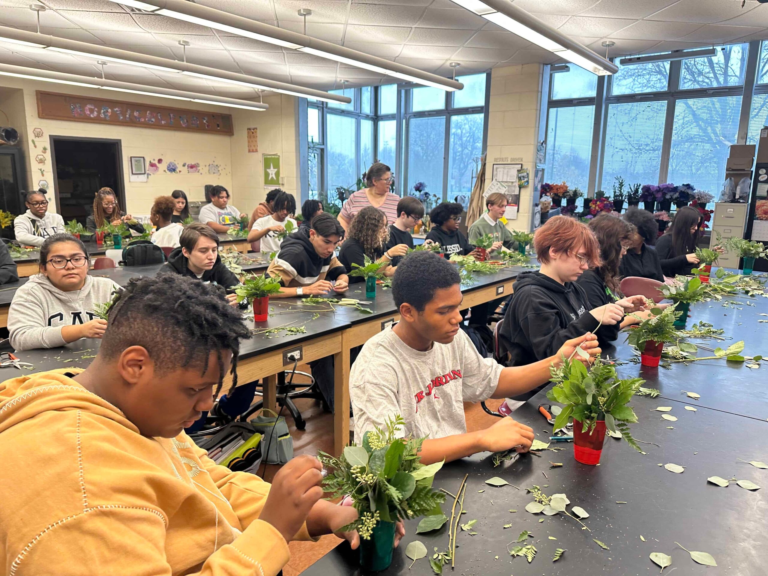 Junior Horticulture Pathway class