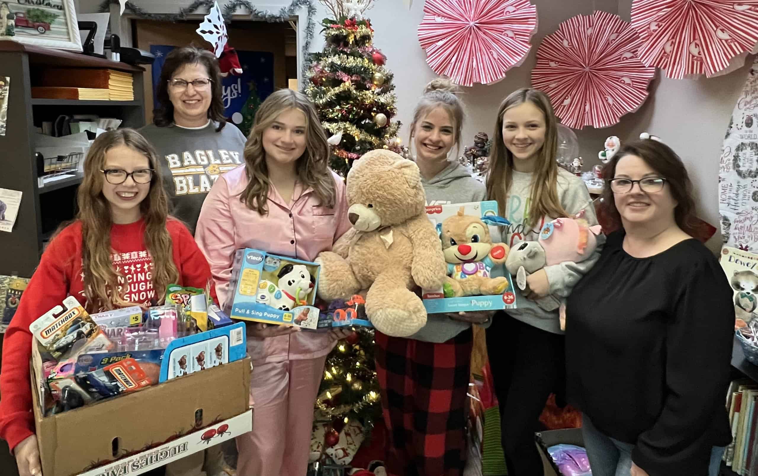 Living for Service: Chapter Collects Toys for Children in Need