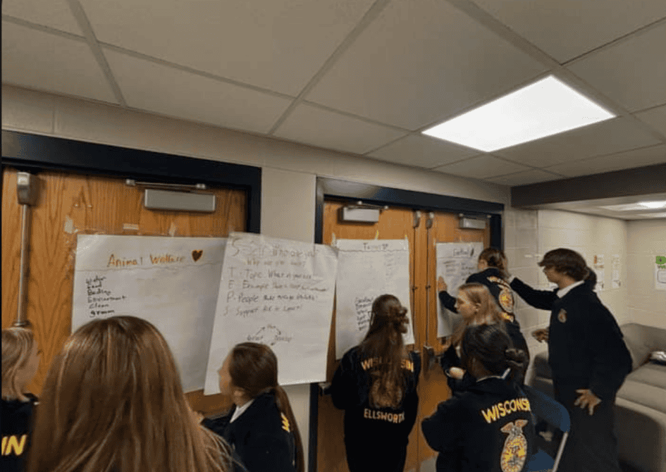 FFA Members Go “All In” at Fall Leadership Workshops