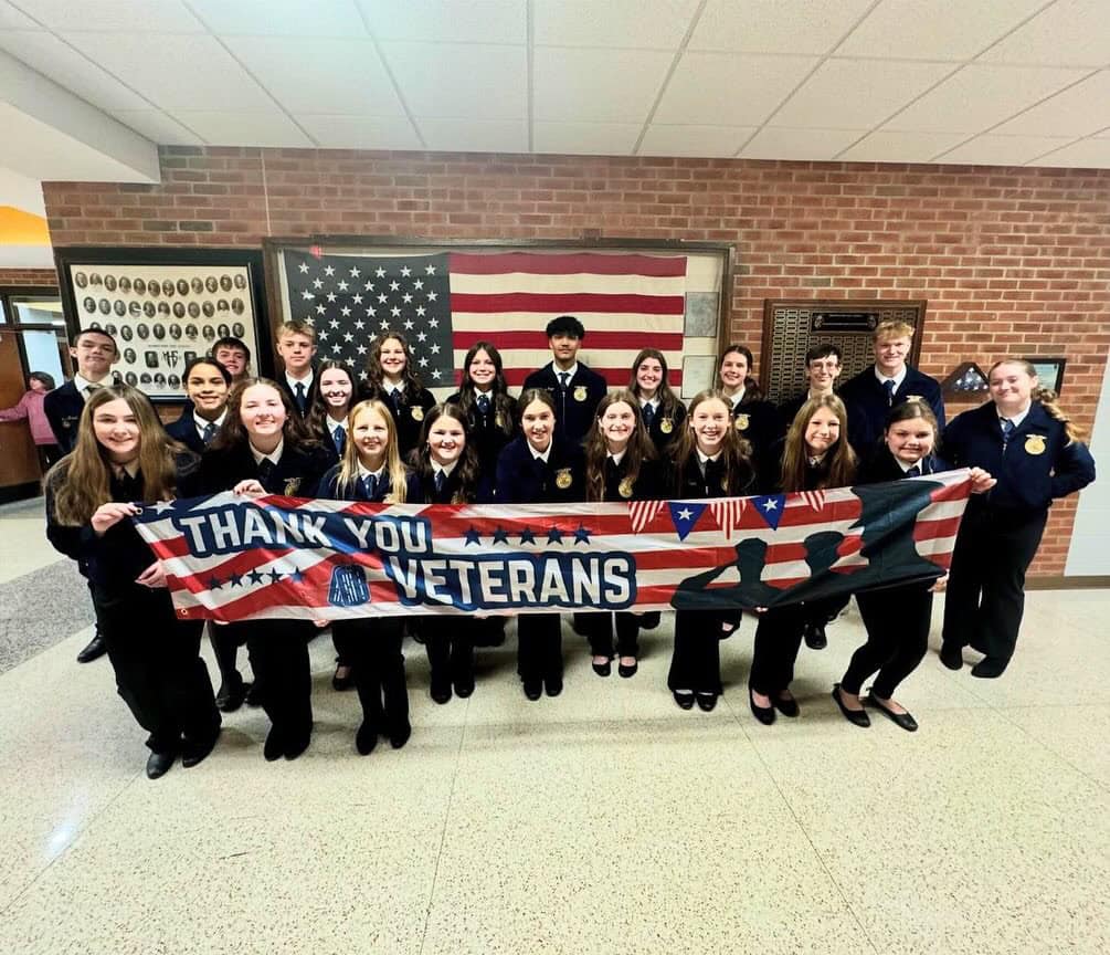 Morristown FFA Serves Those Who Have Served