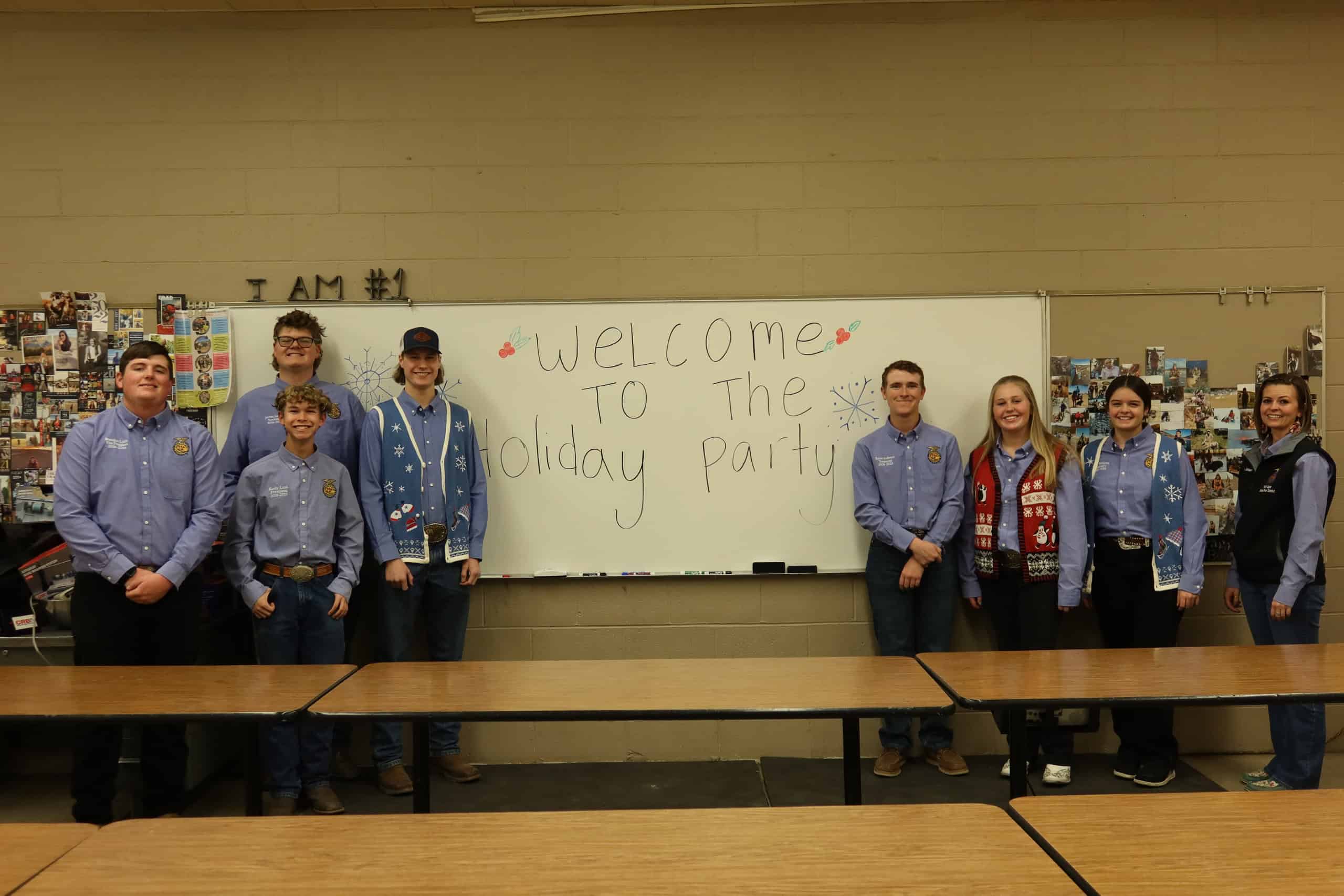 NUSR District FFA Spreads Holiday Cheer With Service-Focused Christmas Party