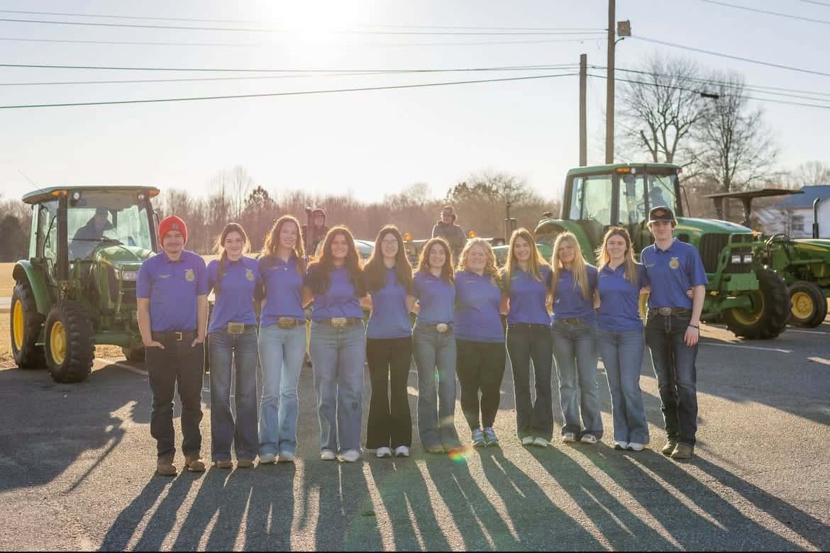 West Rowan FFA Grows Leaders and Builds Community