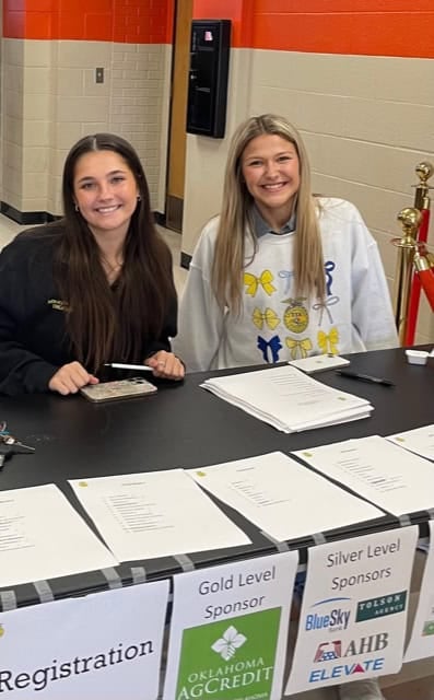 Setting up an information desk or table at your event can create a one-stop shop for competitors and their advisors, parents or guardians. Photo courtesy of Jared Lemmons.