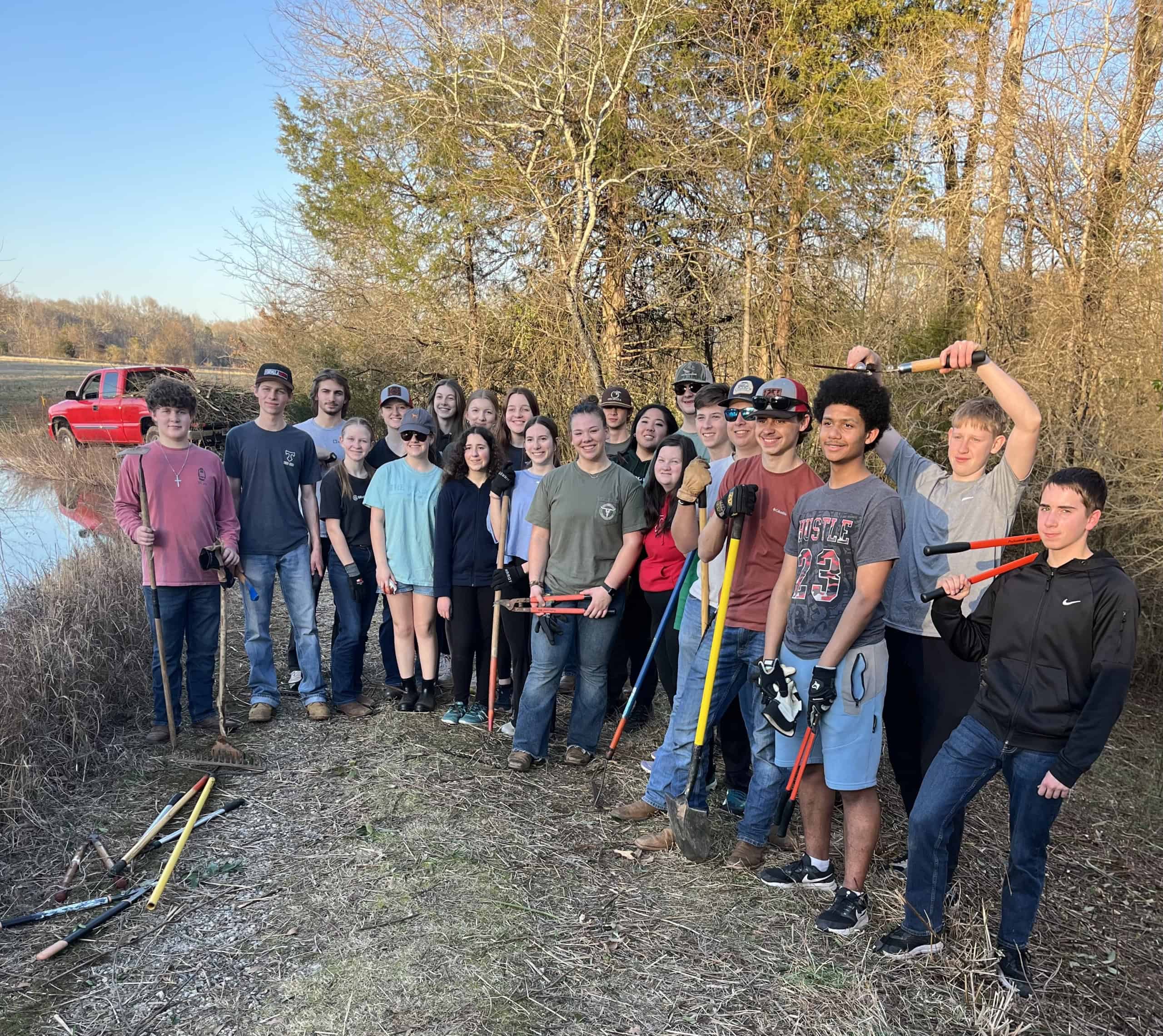 Nature’s Revival: Oconee FFA Chapters Pair Up