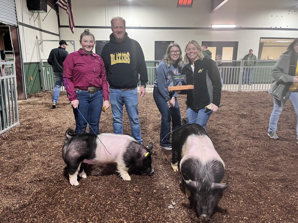 Some of the Administrative Showmanship Showdown contestants.