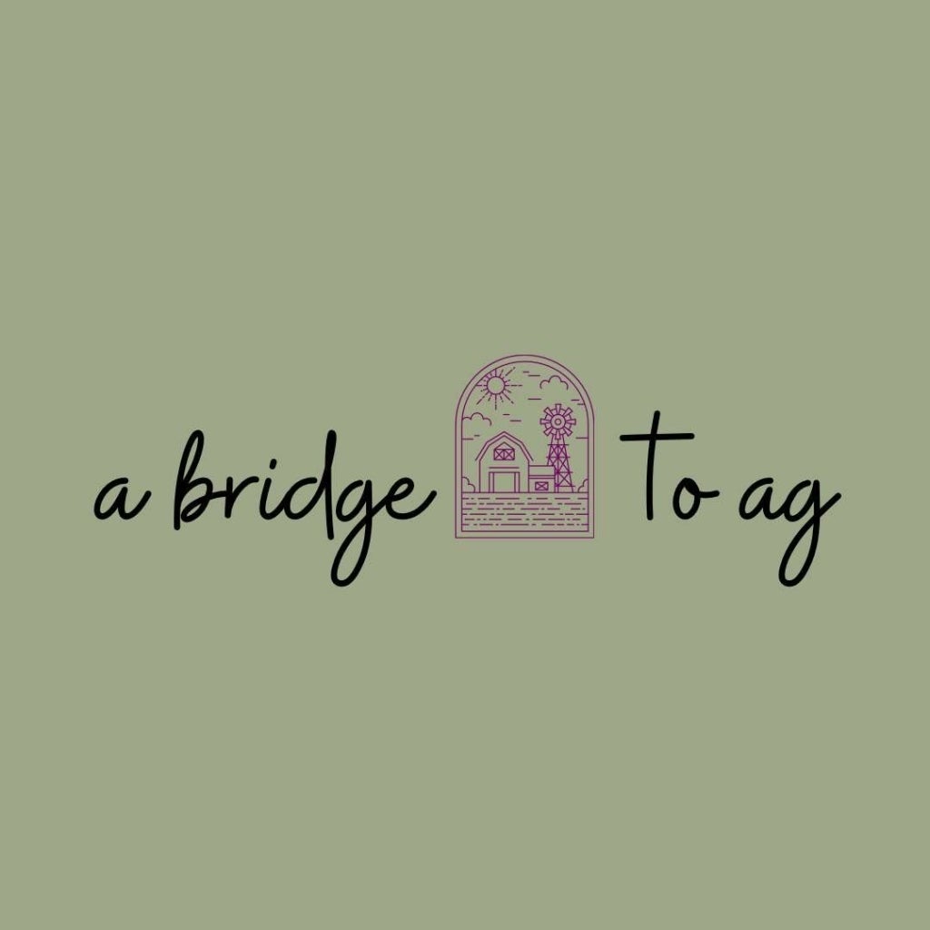 Taylor’s “A Bridge to Agriculture” logo.
