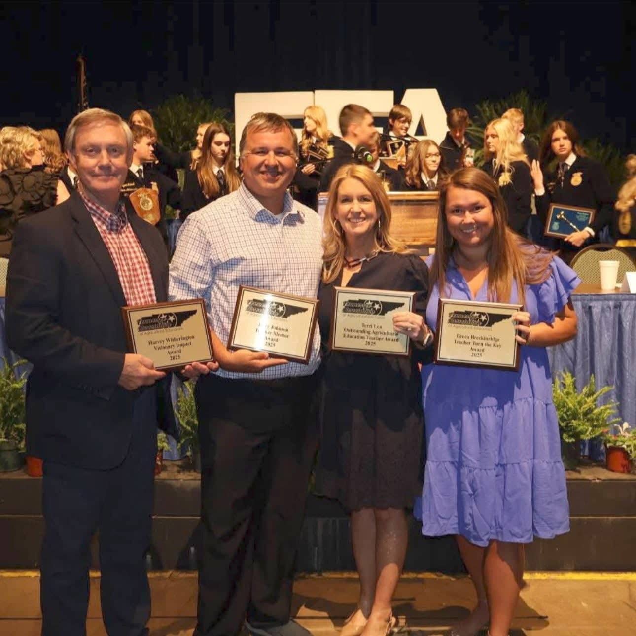Some TAAE award winners.