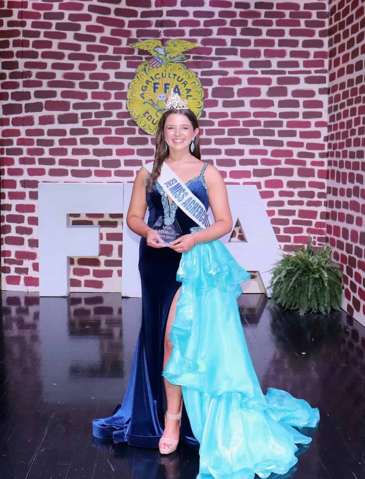 Lowery was selected as the 2025 Miss AgHERculture.