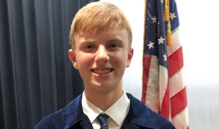 From Blue Jacket to National Champion: How FFA Helped Gabe Harville Find His Voice