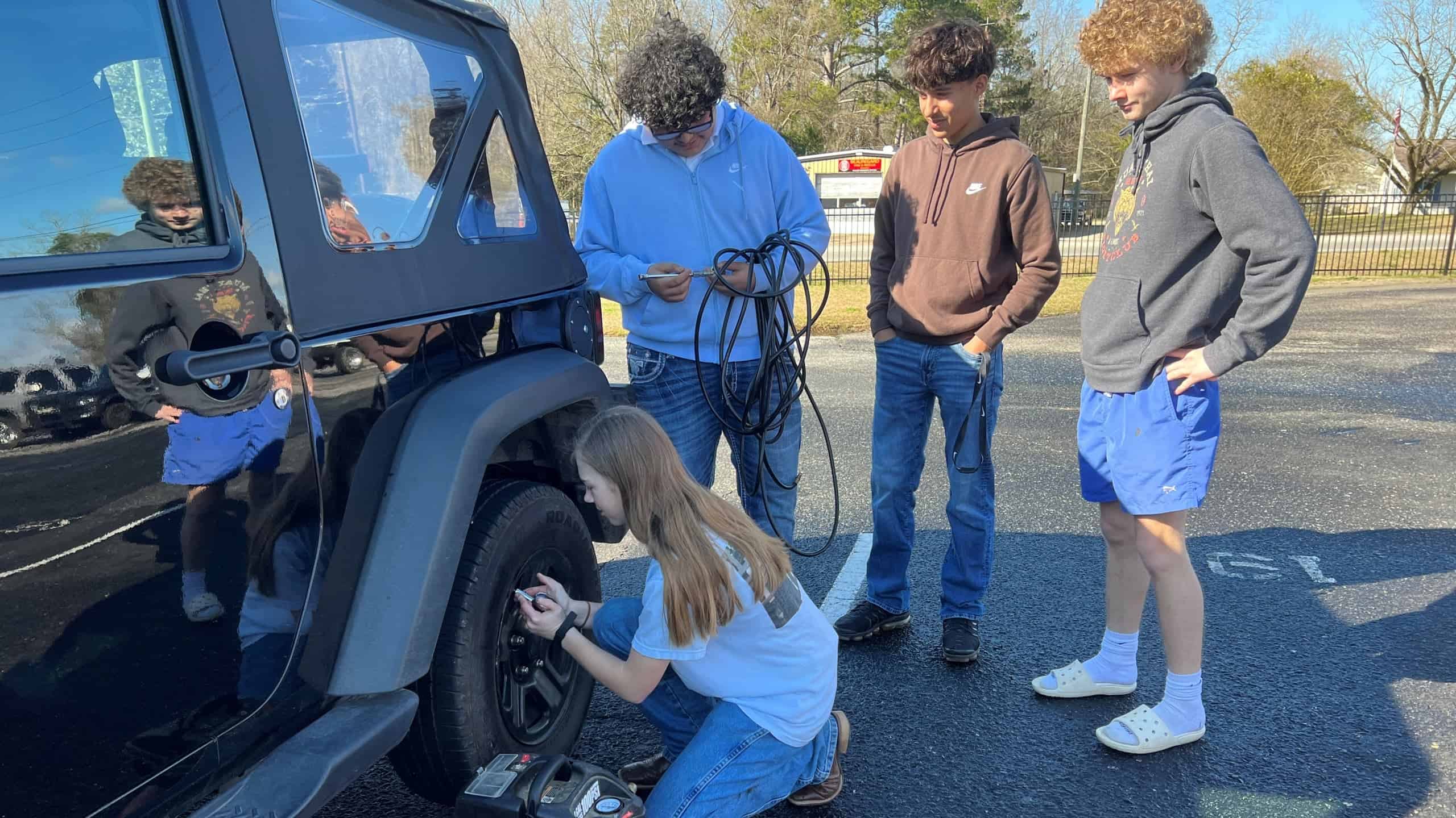 Beauregard FFA Inflates Its Community Ties