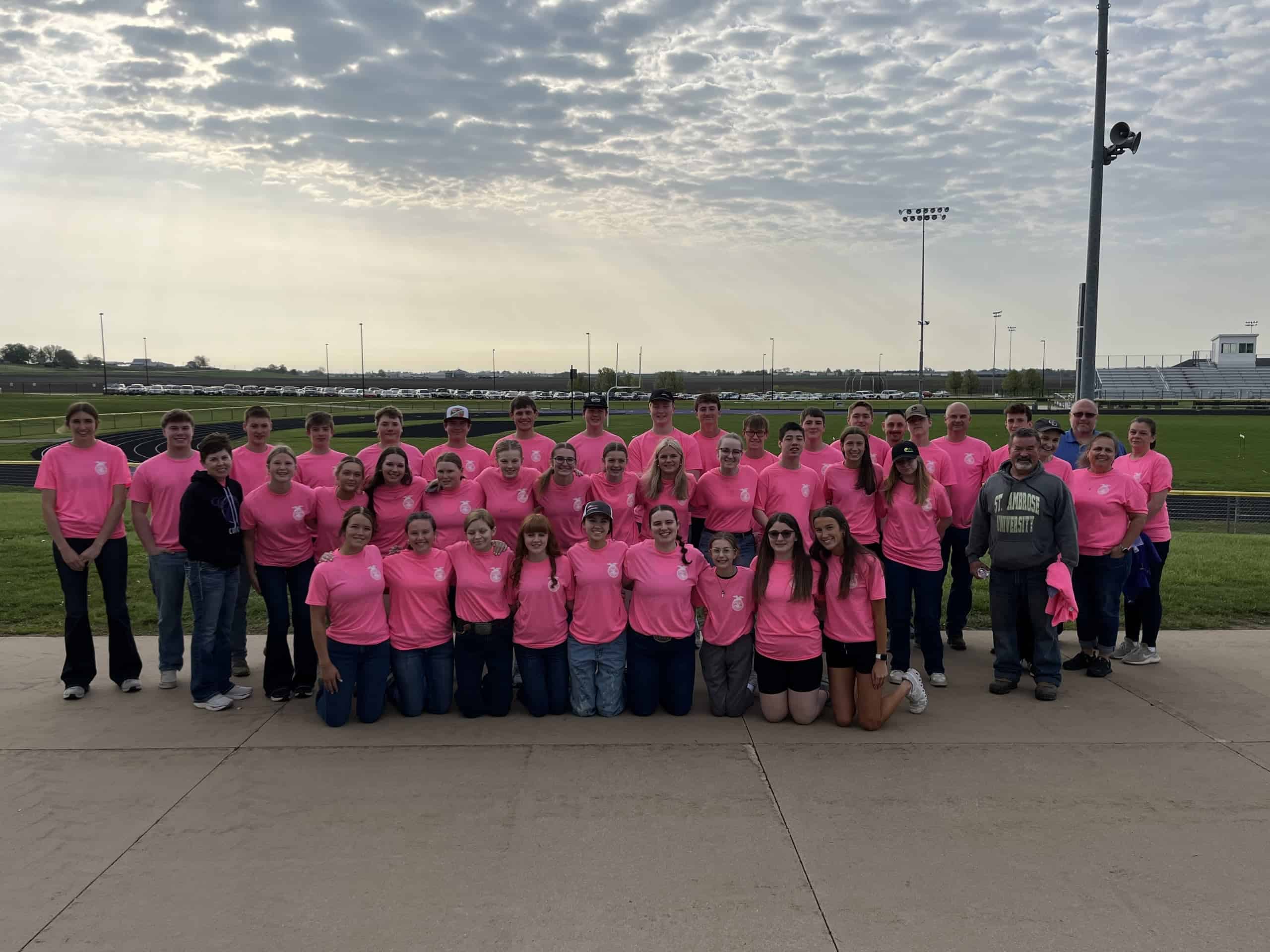 DeWitt Central FFA Serves Community With Give Back Kick Back