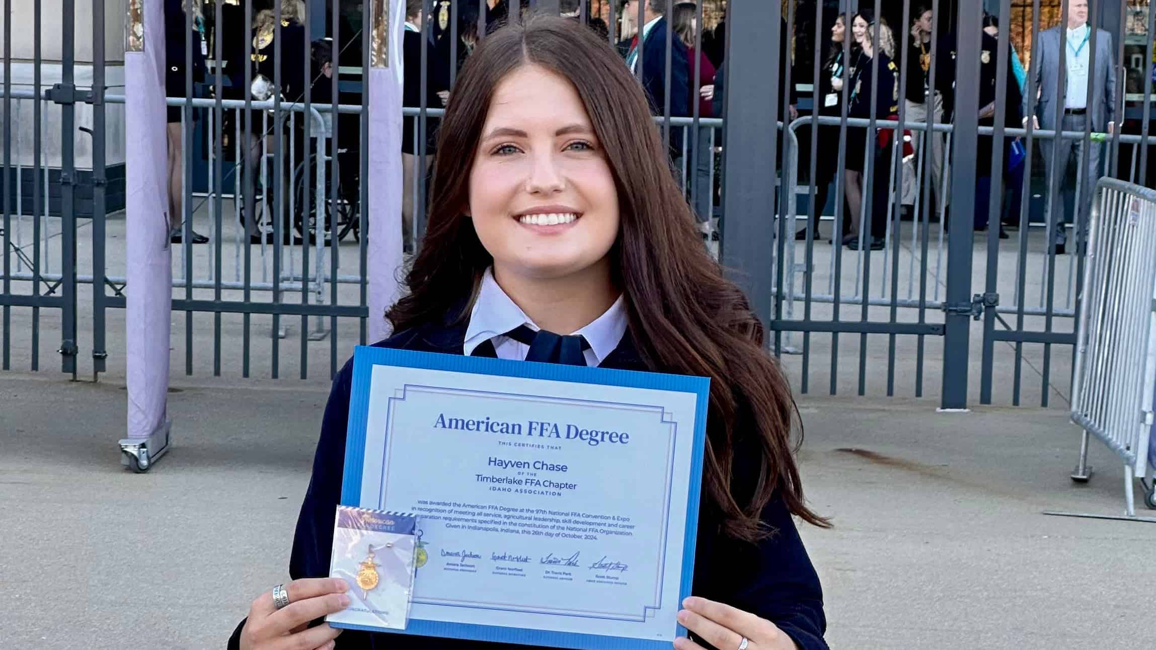Hayven Chase Trained Her Way Through FFA