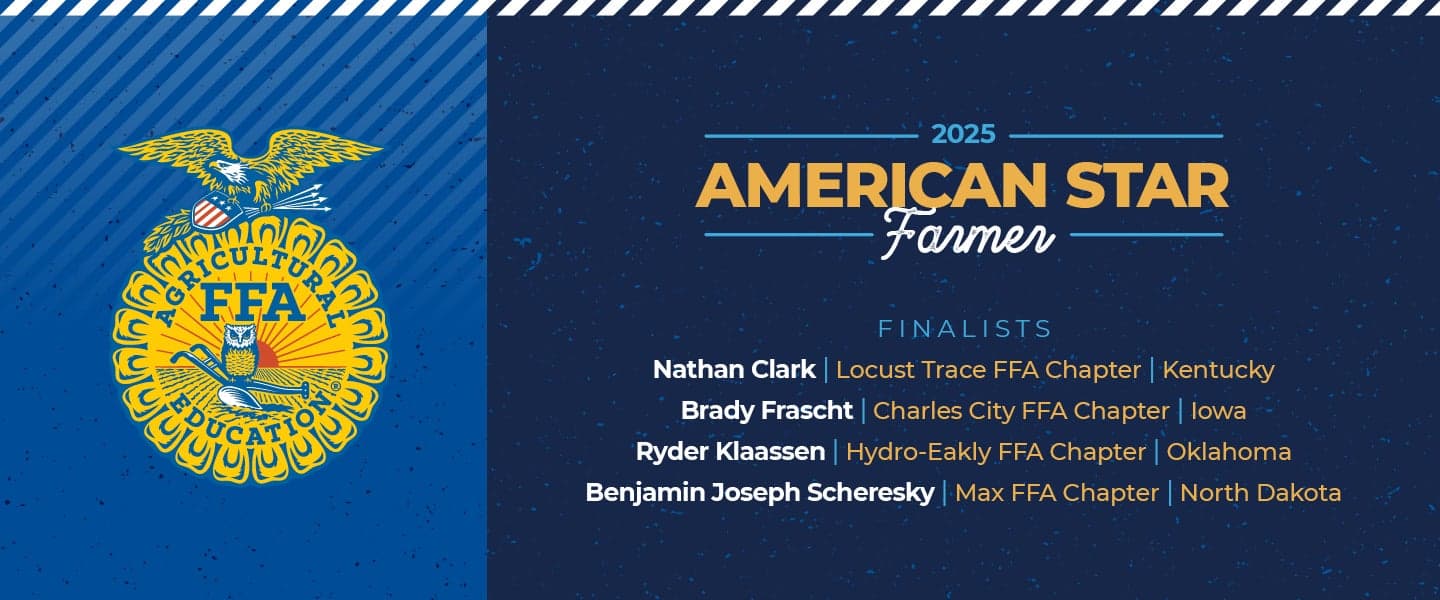 Meet the Finalists: 2025 American Star Farmer