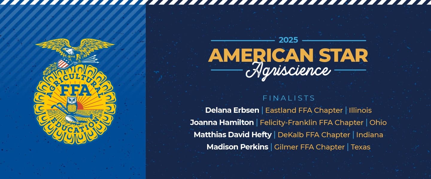 Meet the Finalists: 2025 American Star in Agriscience