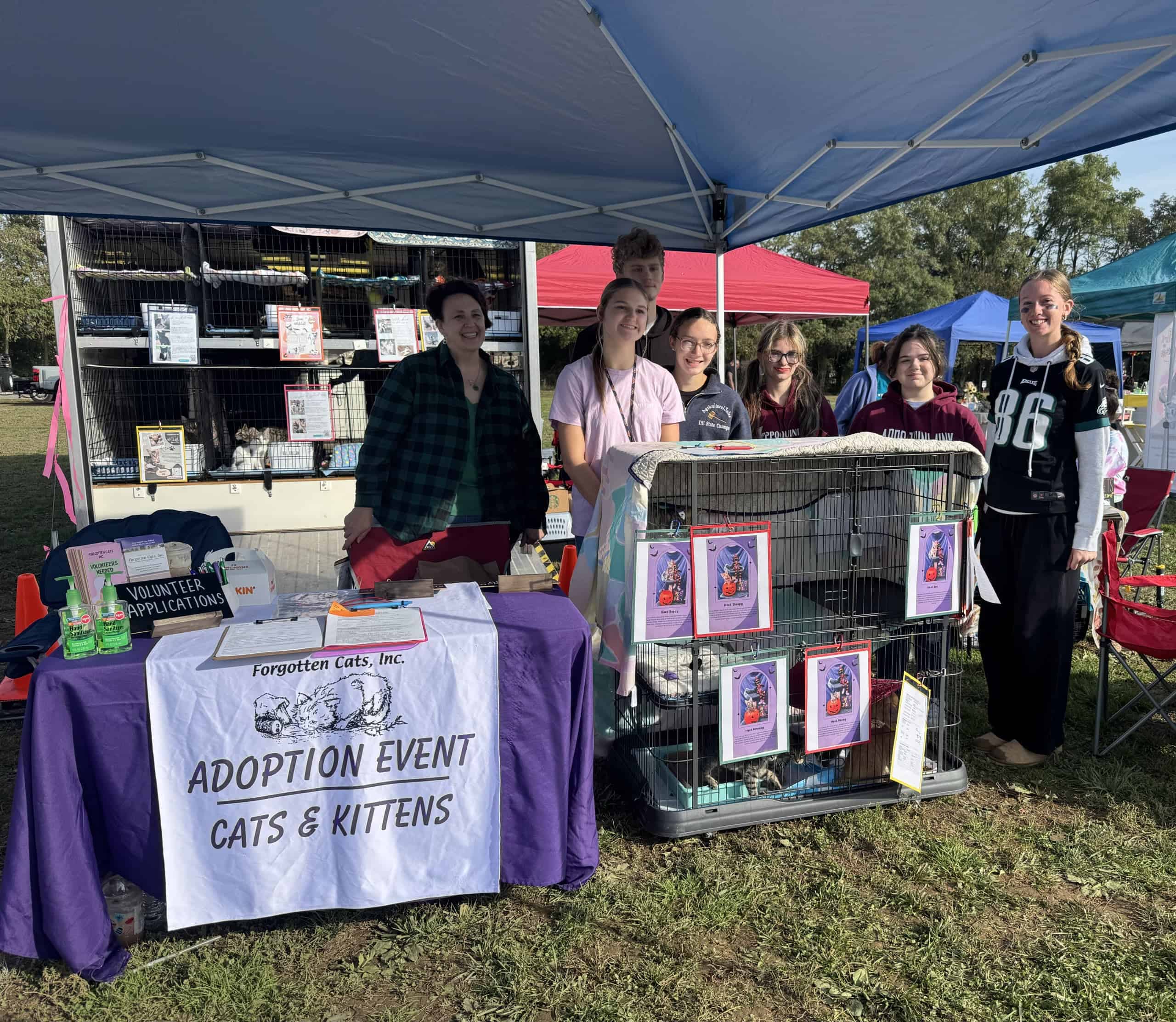 Living to Serve: Appoquinimink FFA Serving for Forgotten Cats