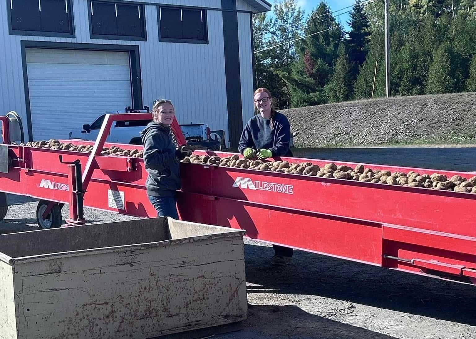 Living to Serve: FFA Members and Farmers Work Together to Harvest Potatoes