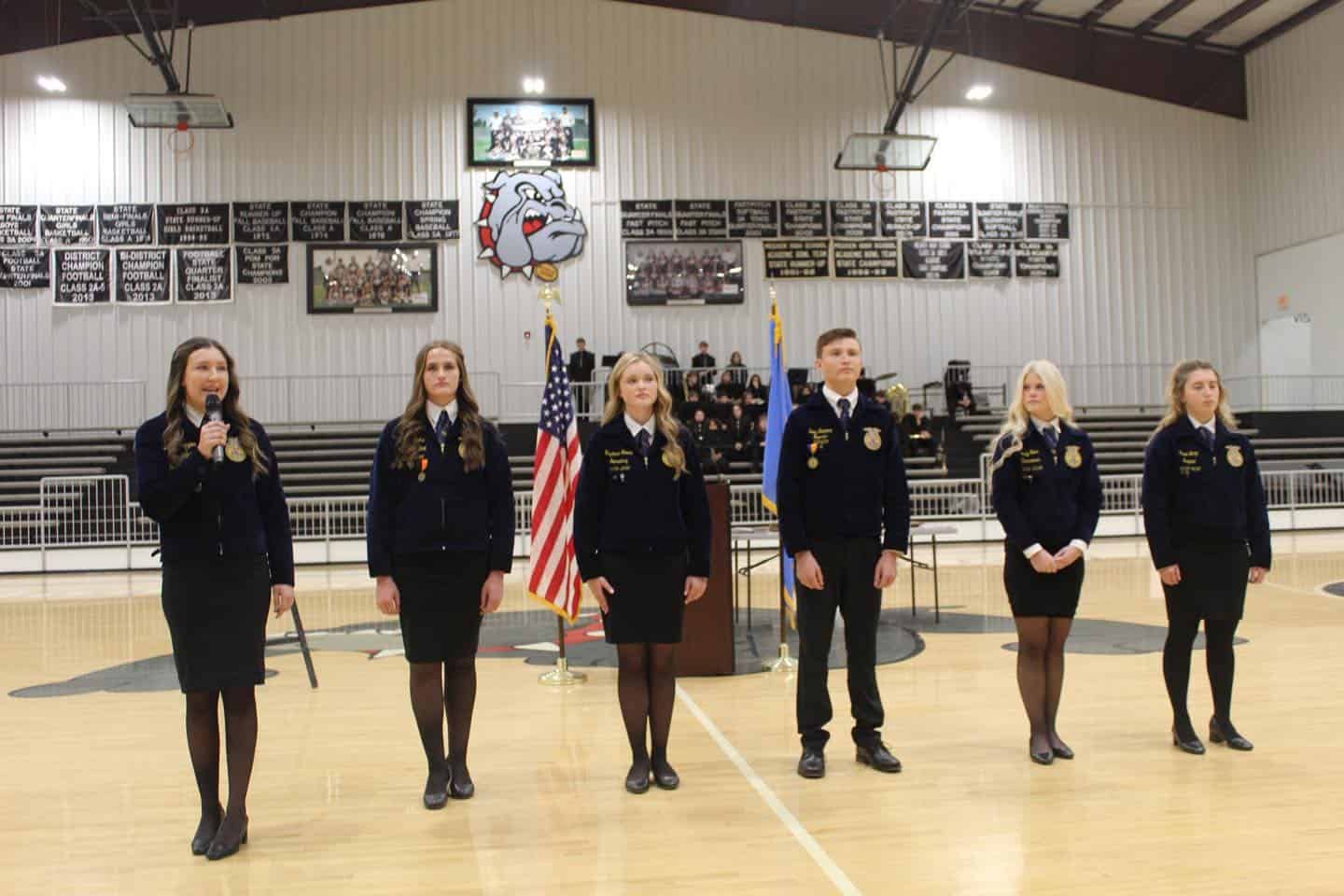 Meeker FFA Honors Veterans