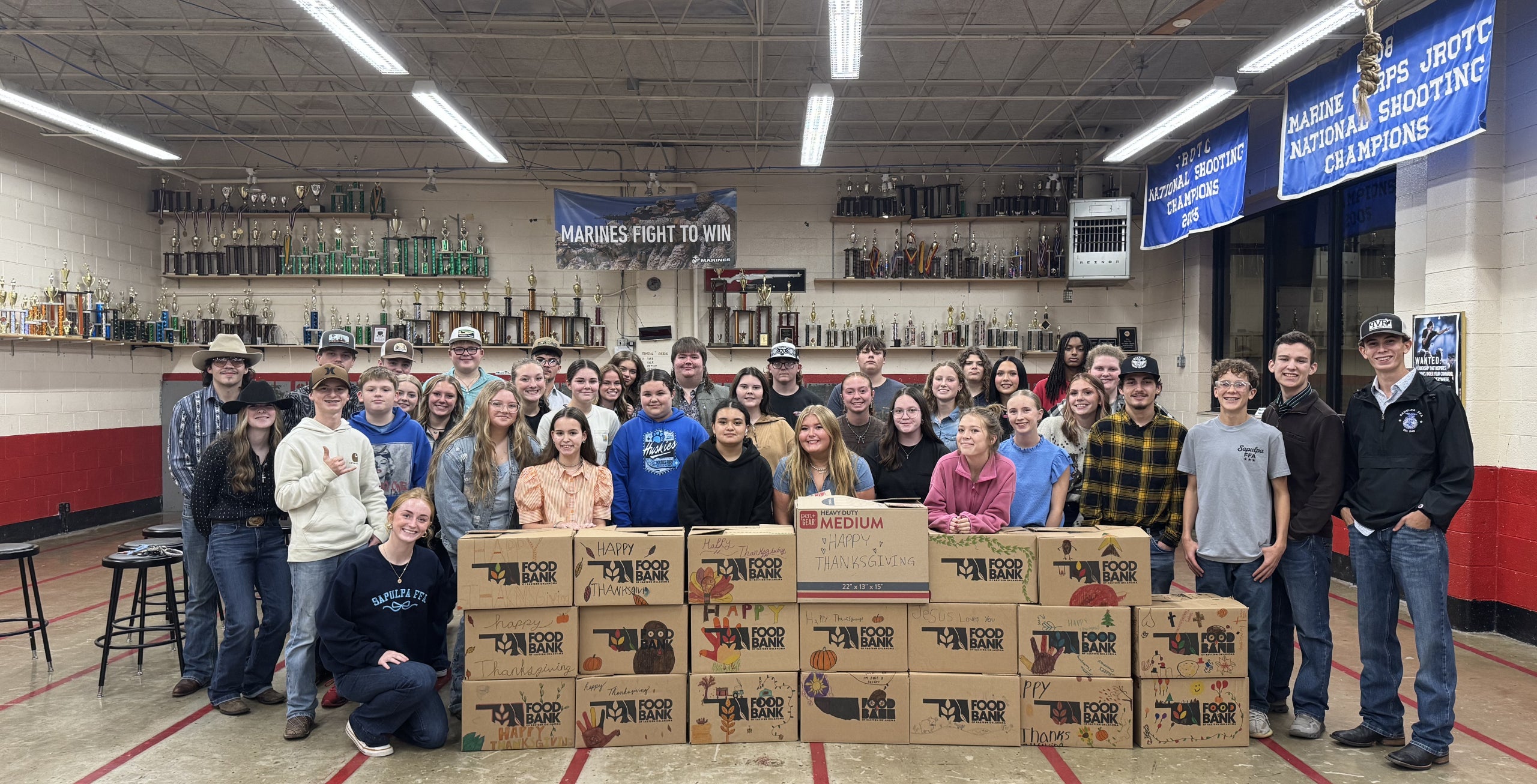 Sapulpa FFA Takes on Community Service