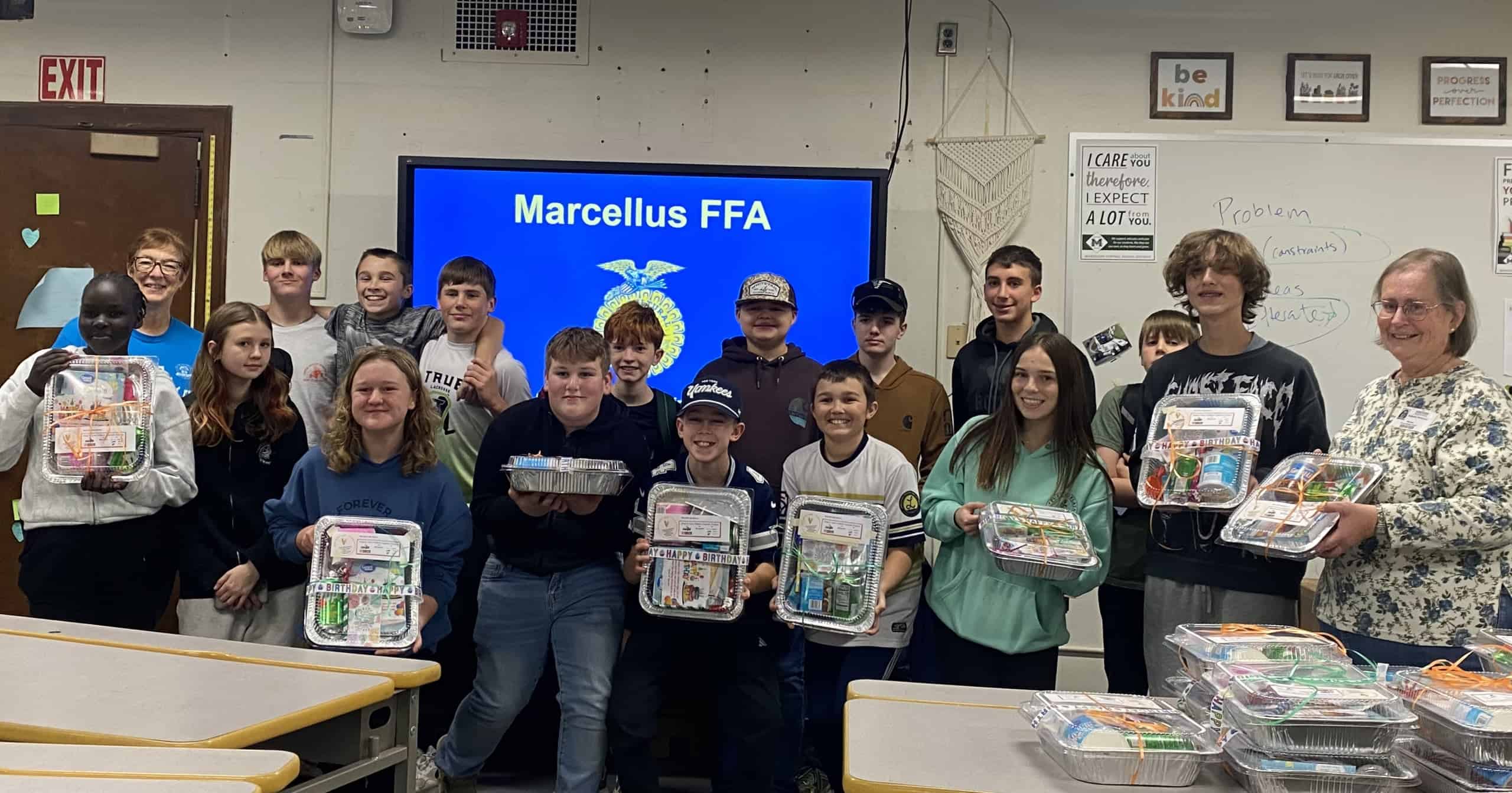 A Birthday to Remember: Marcellus FFA Gives the Gift of Celebration