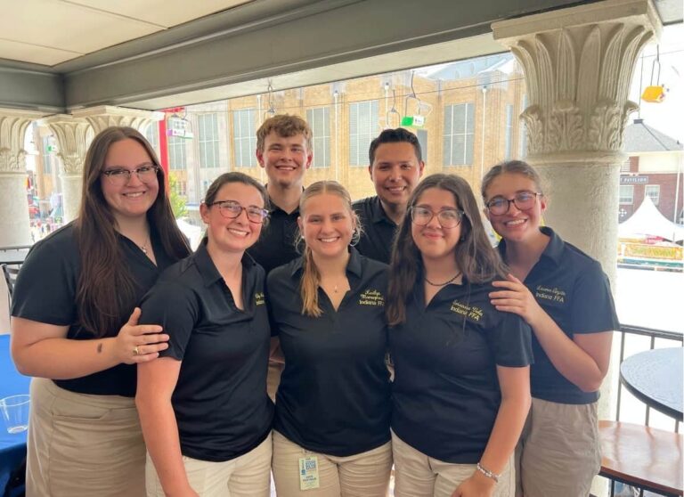 2025-2026 Indiana FFA State Officer Team