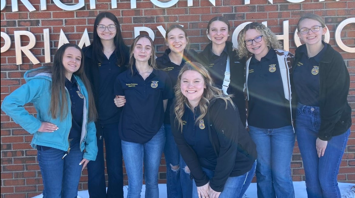 Southwestern FFA Chapter’s National FFA Week Classroom Visit