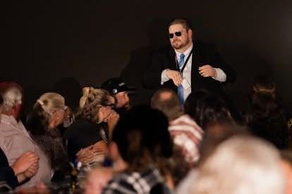 Johns brings high energy to events, which encourages members to get involved. 