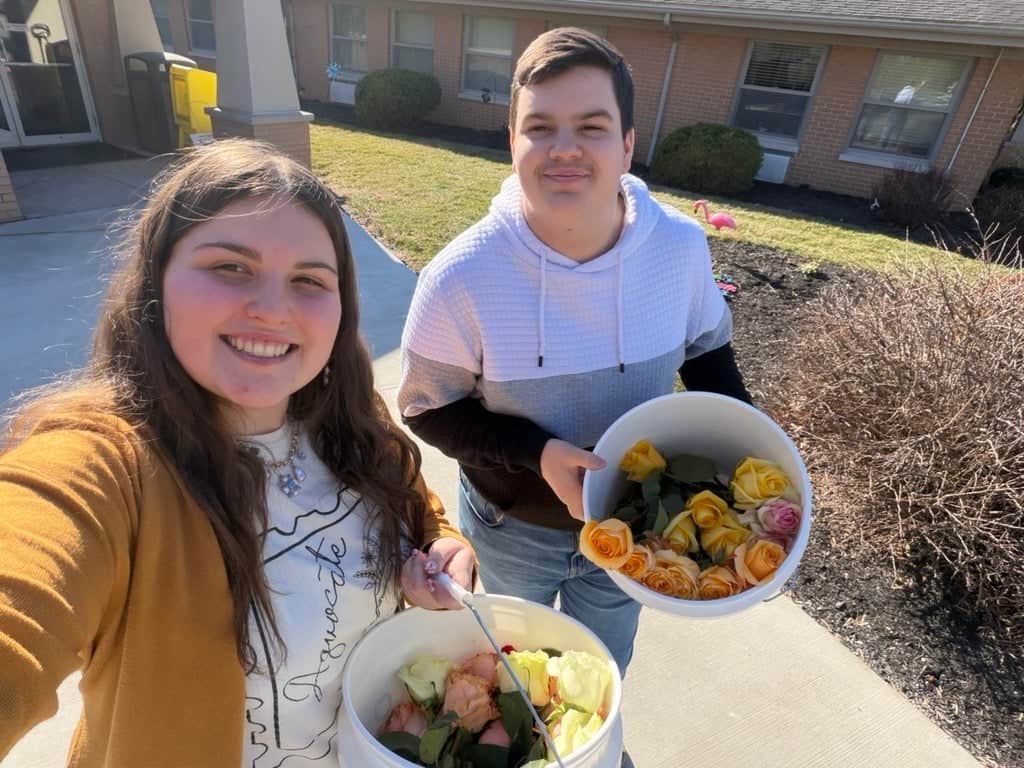 Spencerville FFA Members Share Kindness During National FFA Week
