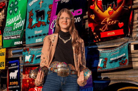Mountain Home FFA Member Shines in and out of the Blue Jacket