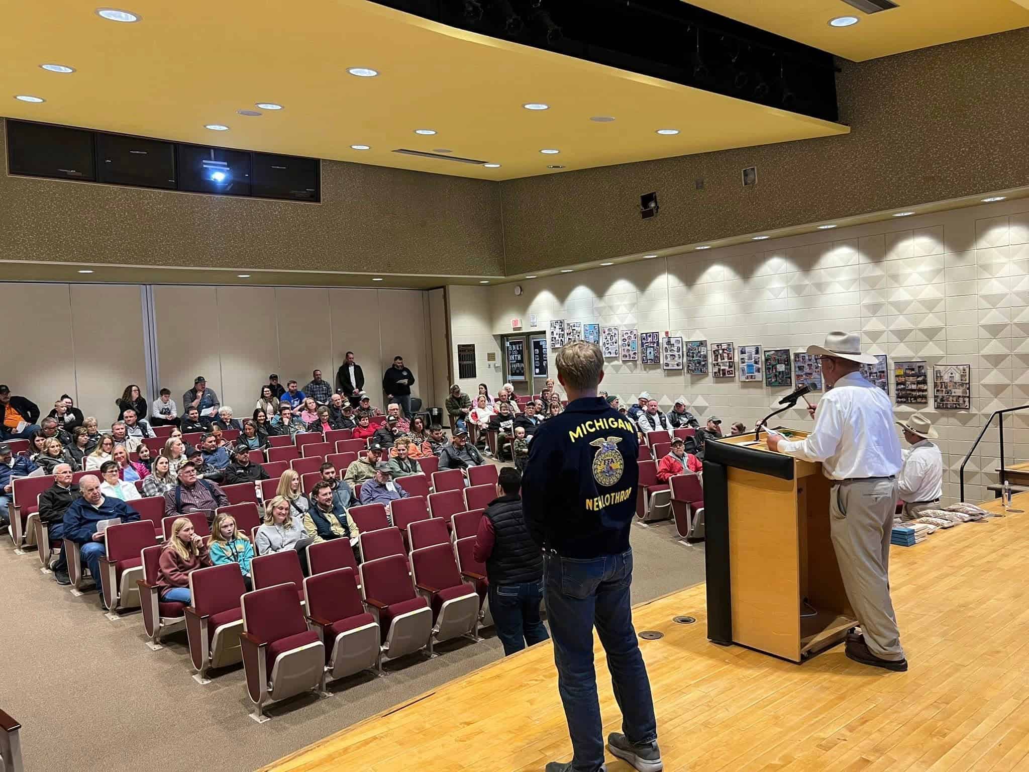 New Lothrop FFA Labor Auction