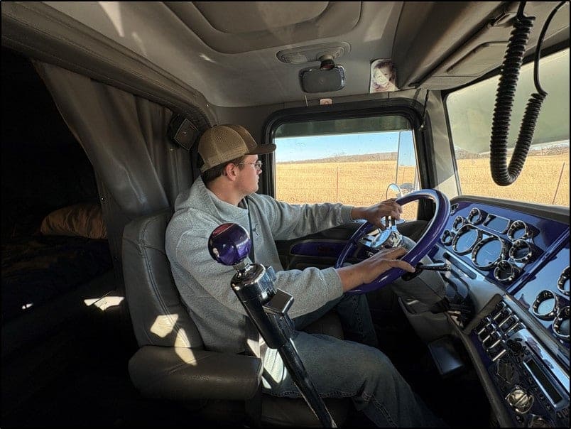 Family Cattle Hauling Business: Hunter Cook