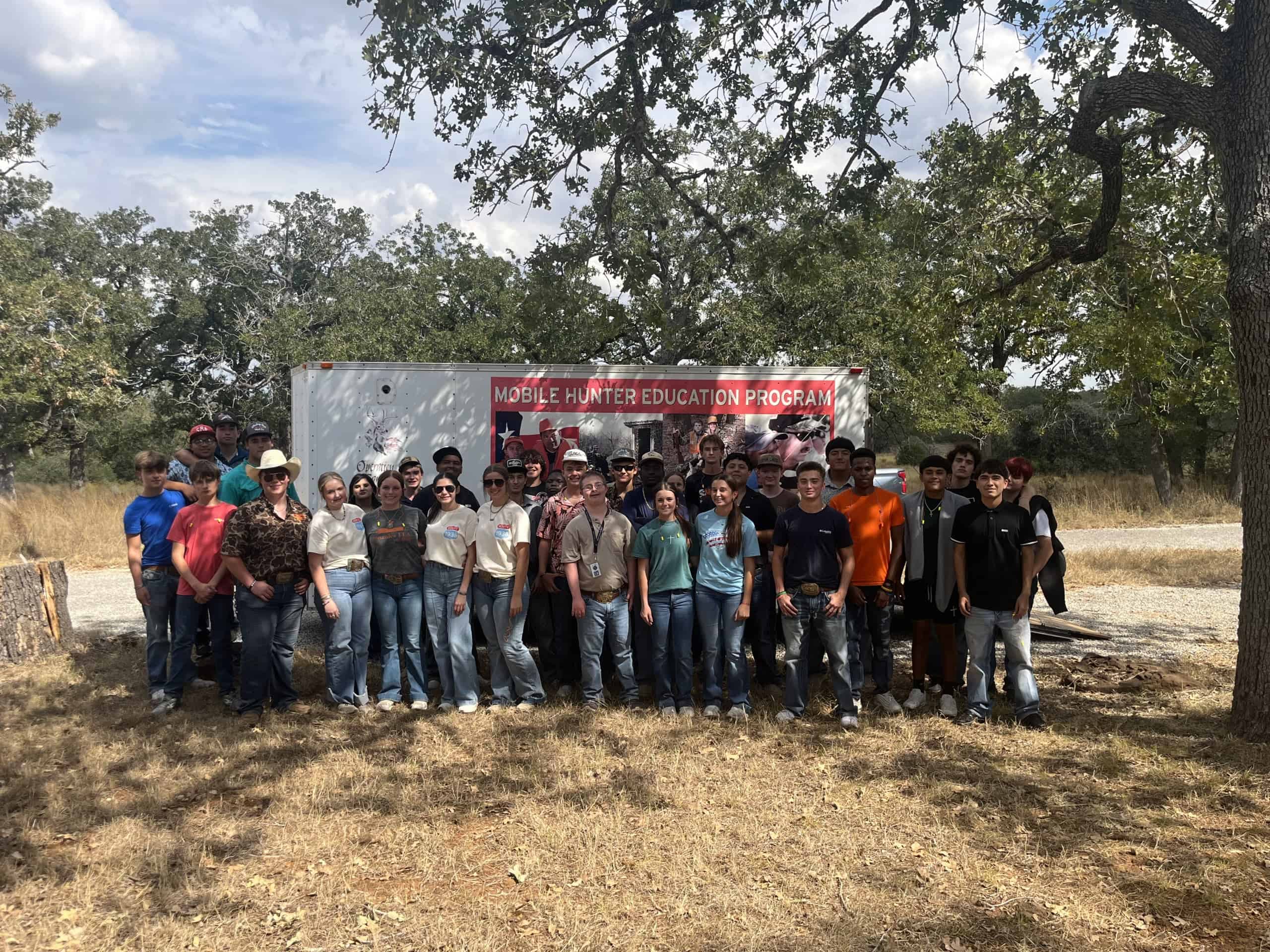 A World Beyond the Trees: Texas FFA Members Attend the Neasloney Wildlife Field Day
