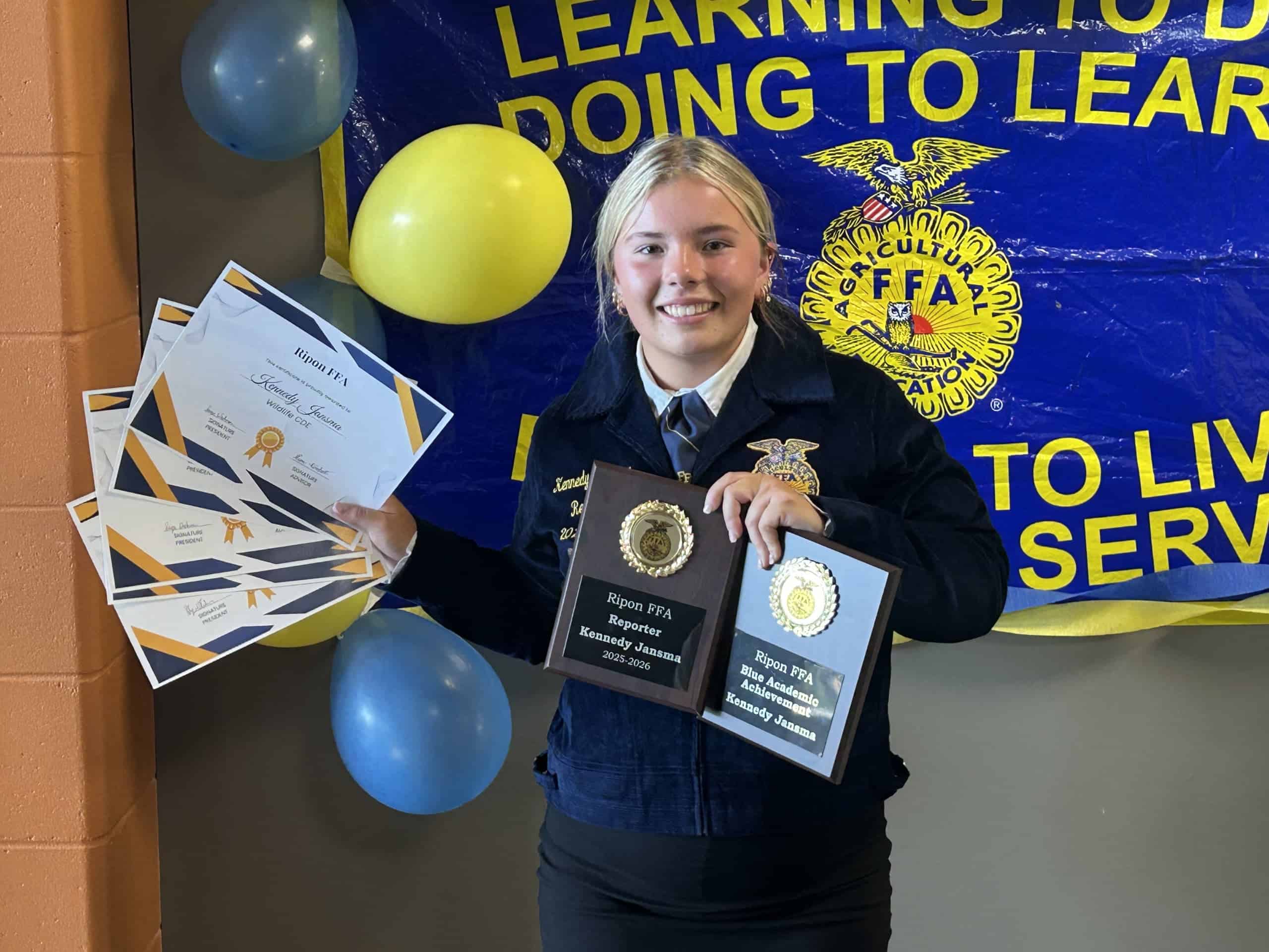 Life in Blue and Gold:Kennedy Jansma